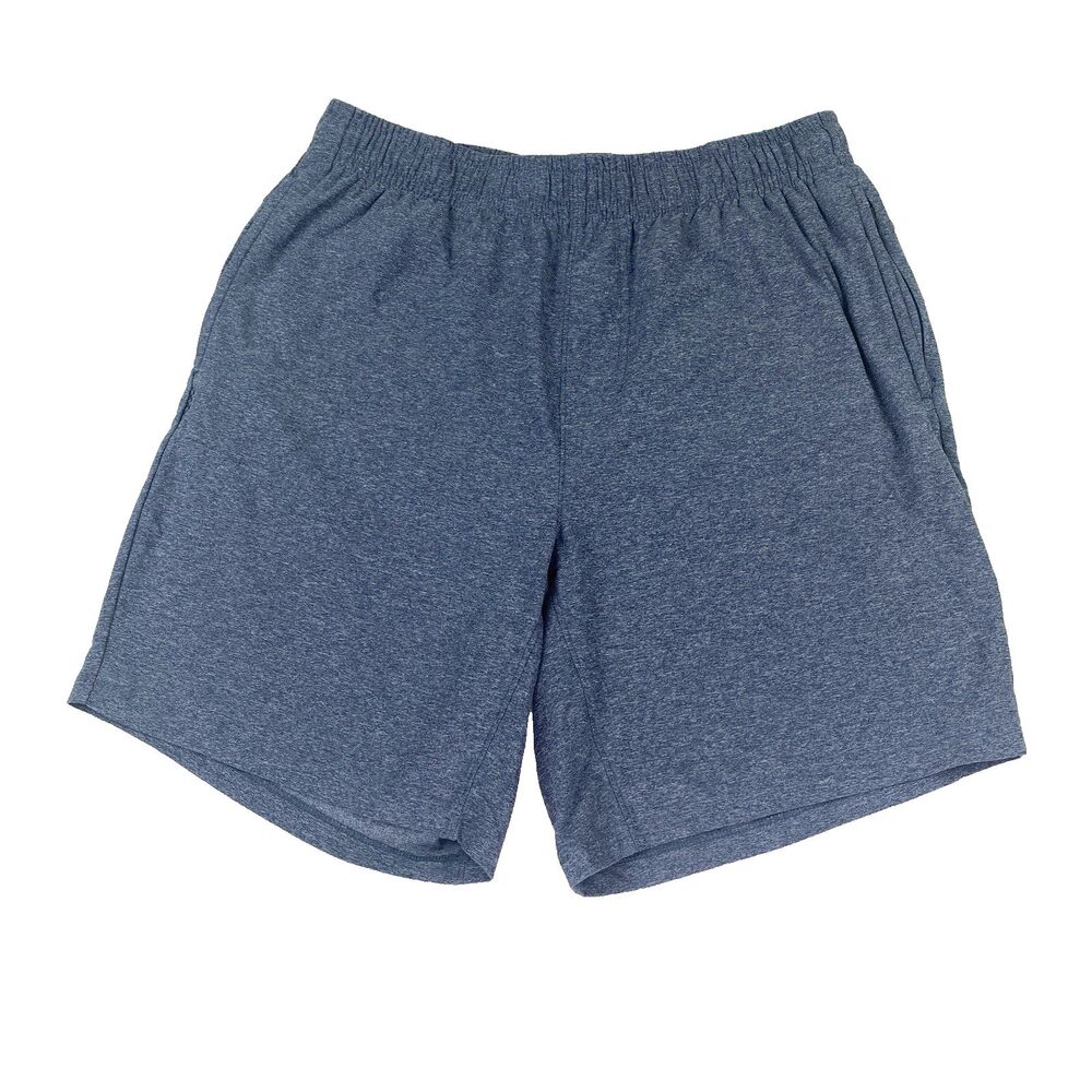 Rhone Reign Training Shorts Mens Medium Gray Performance Athletic Workout 7.5in